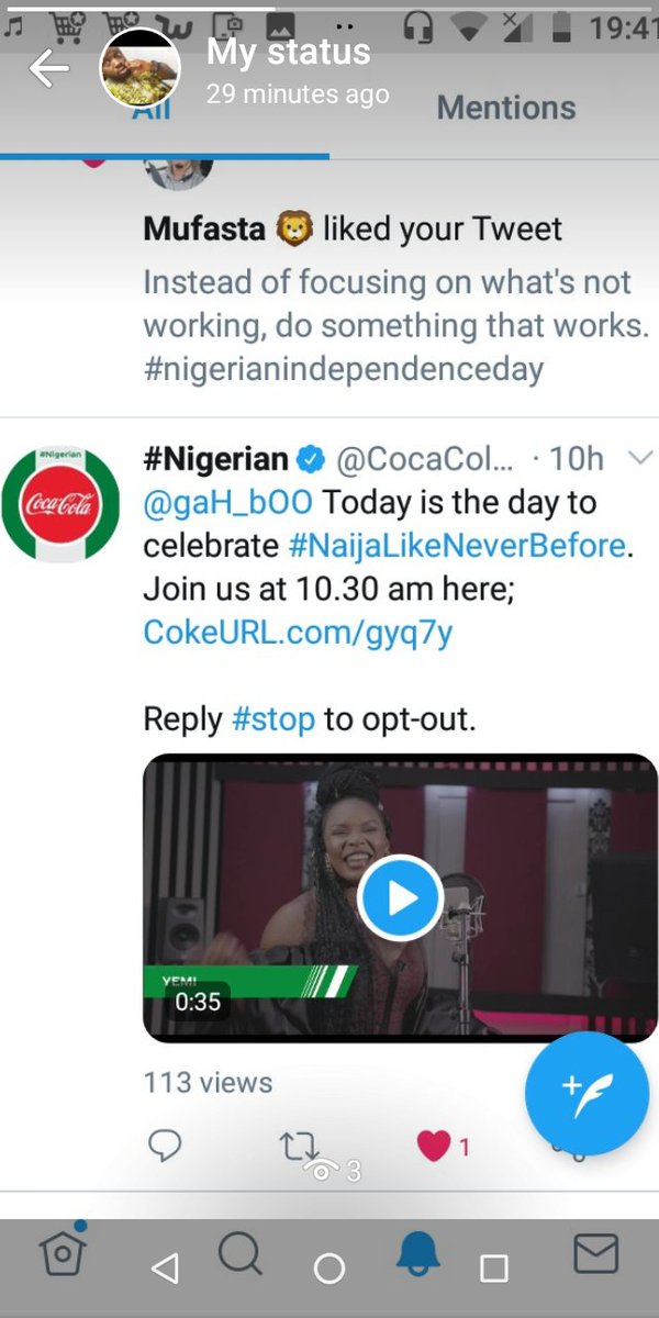gaH_bOO's tweet photo. Ahead we go naija.Happy independence day #Nigeria from #6iiCONCEPT.🙏
#NIGERIA60RisingTogether
#nigerianindependenceday #cokechallenge #Cokemix @CocaCola_NG #AI #VR (BoT systems) https://t.co/XczQ2mEjpU