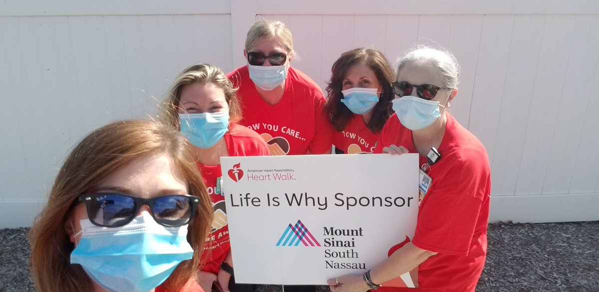 MS_SouthNassau's tweet photo. Our Care Coordination department is walking today! #LIHeartWalk #LifeIsWhyLI https://t.co/96wjxjqQya