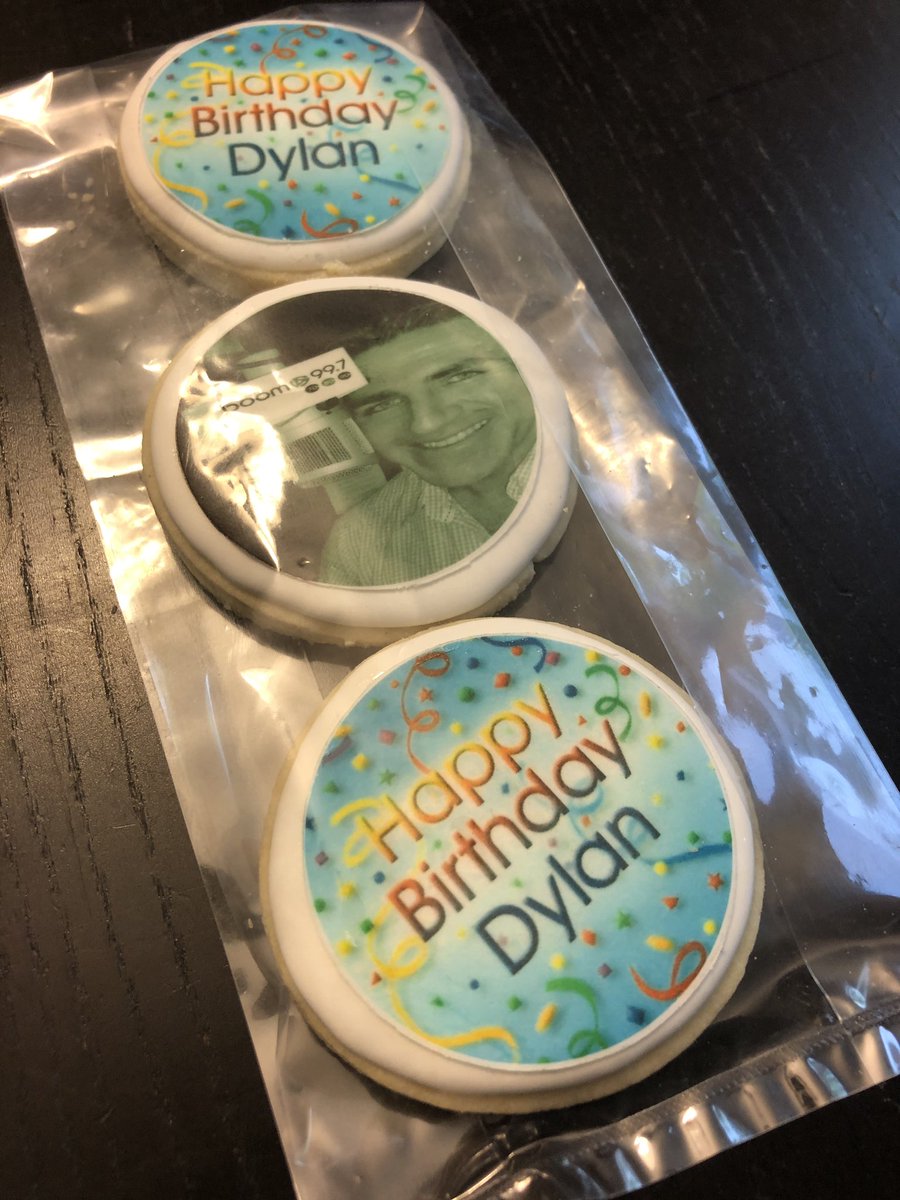 Amazing <a href="/dylanblackradio/">Dylan Black</a>! <a href="/mamashellscakes/">Mama Shell's Cakes</a> is amazing!  Love the cookie with your face on it!