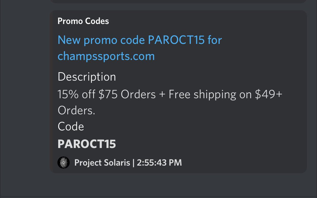 Footsite promo code monitoring. Coming soon to all footsites monitor customers for free 🌚