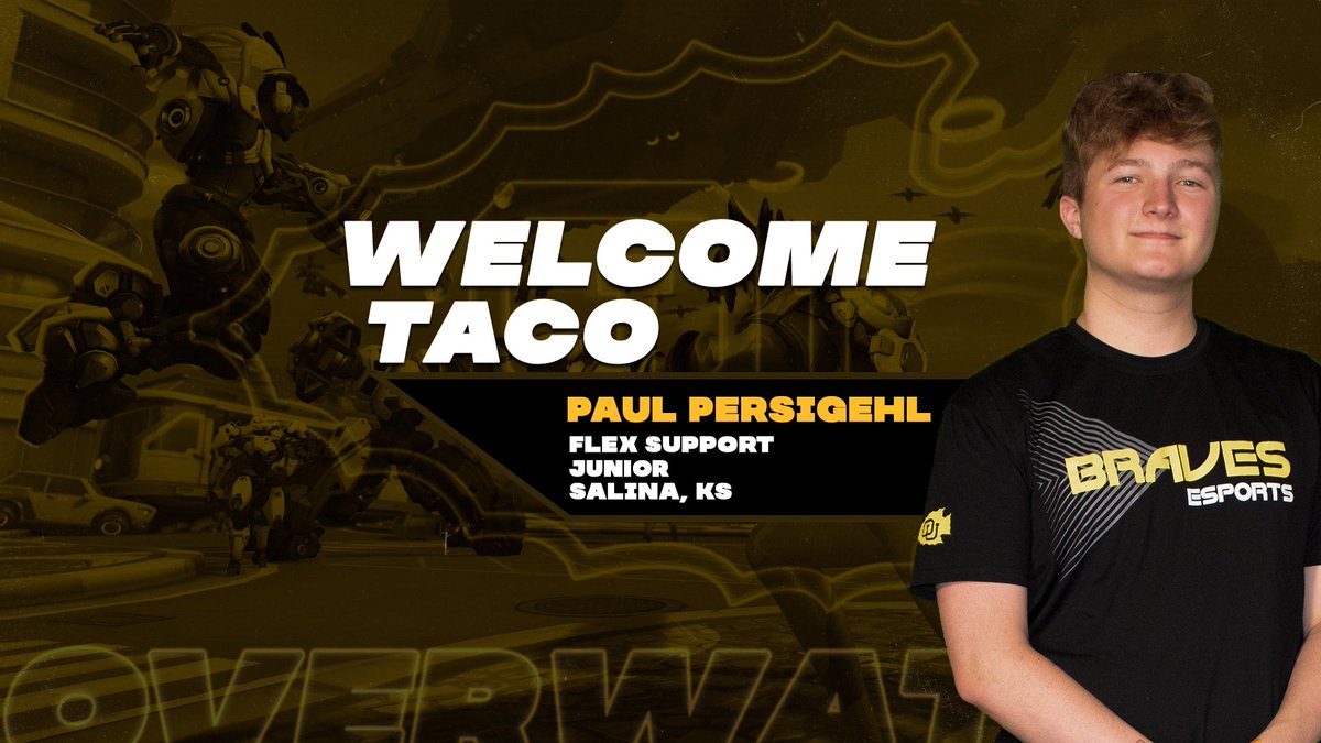 From the Fortnite World Cup to the Braves Arena

<a href="/TacoWithAWeirdT/">Taco</a> will be joining #BravesOW for the Fall 
 2020 Season as Flex Support. He will also be joining #BravesFortnite for the Spring 2021 Season!
#FullSend
