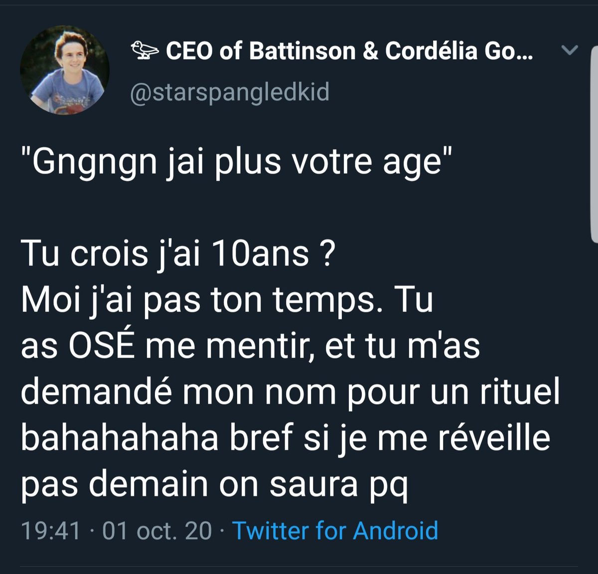 / Mauvais sort / Elle parle souvent de malédictions Je ne pense personnellement pas qu& #39;elle s& #39;y connaisse assez pour nous faire du mal mais lors de ses tirages elle demande prénom et photo Alors cela peut être risqué si vous vous embrouillez avec juste après...