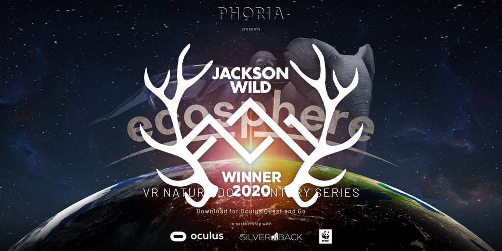 The award for 360° Storytelling goes to ecosphere: Kenya!
#phoria <a href="/oculus/">Oculus 👉 Meta Quest</a> <a href="/WWF/">WWF</a> #Silverbackfilms

Sponsored by cWave Labs