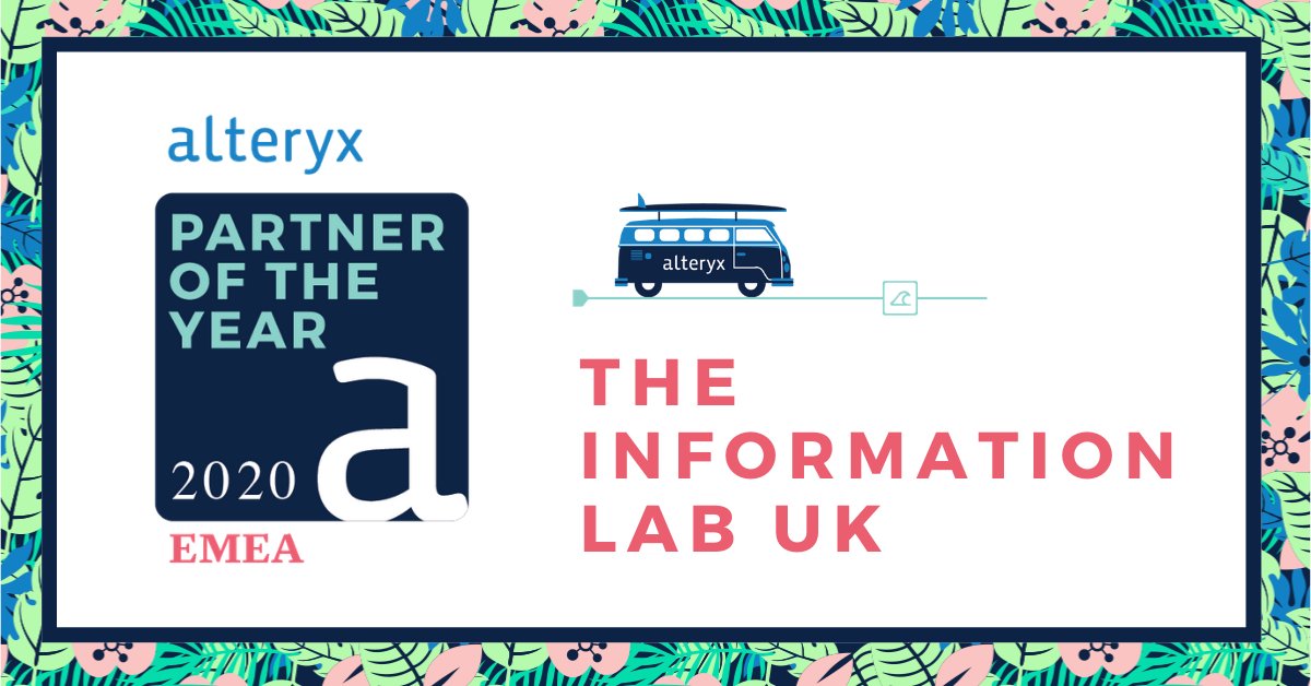 alteryx's tweet photo. Cheers to @infolabUK for being named Alteryx EMEA Partner of the Year 🎉🎉🎉
https://t.co/xwmp7HbsMp
#TogetherWeSolve https://t.co/5IKcexgrLH