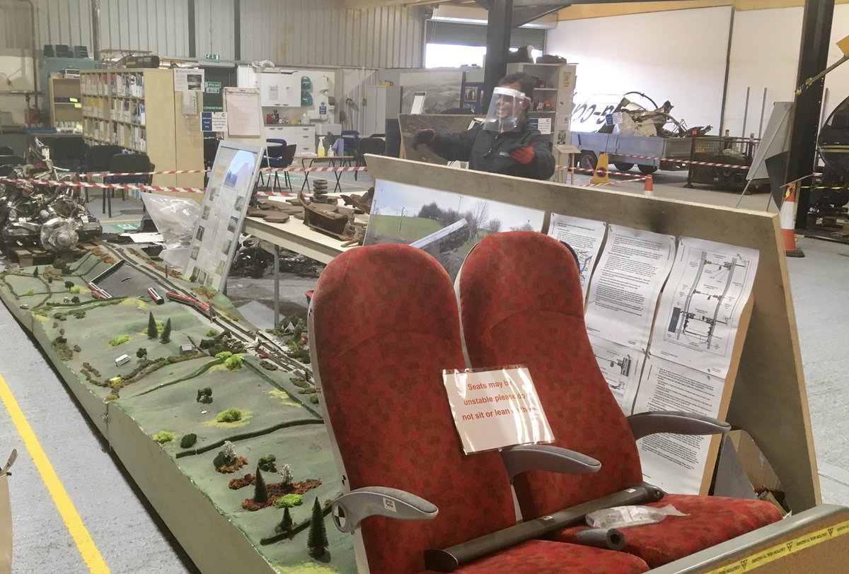 Out and about on campus today including a teaching observation for a colleague starting their academic practice certification. After 30 years at <a href="/CranfieldUni/">Cranfield University</a>  this was my first visit to Accident Investigation lab a hidden gem of <a href="/CranfieldSAIC/">Cranfield Safety</a>