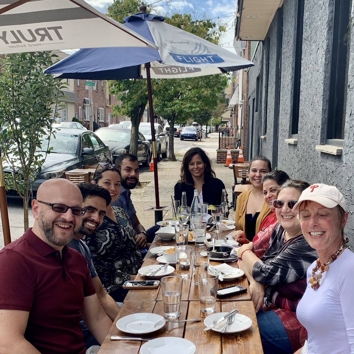 JavierSuarezPHL's tweet photo. Celebrating the flavors of #philadelphia w/ the @gphcc crew supporting #DineLatino Restaurant Week. See Participating Restaurants - https://t.co/CTAnYVk7yo https://t.co/3AoayJ5v5K