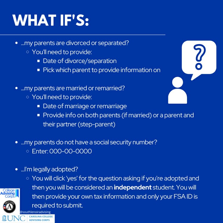 surry_advising's tweet photo. FAFSA IS OPEN!! Every senior applying to ANY college should complete this! More info in my bio. @eastsurryhs @SurryCentralHS https://t.co/RF24UeP7cx