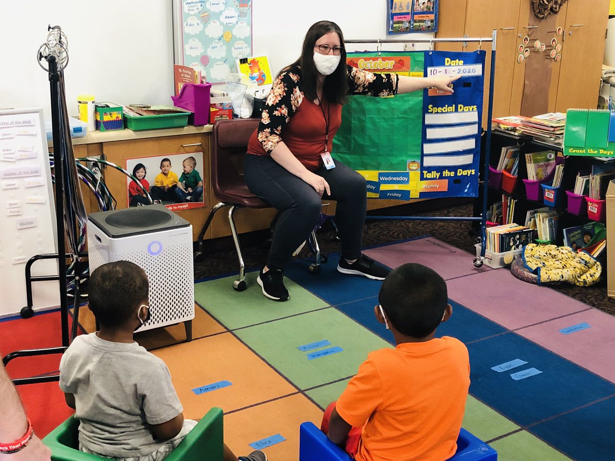 So impressed walking classrooms this afternoon w Principal Katz at Sundance ES. She is quickly making a positive and visible impact on campus! Great seeing our students back!!! <a href="/PowayUnified/">Poway Unified</a>