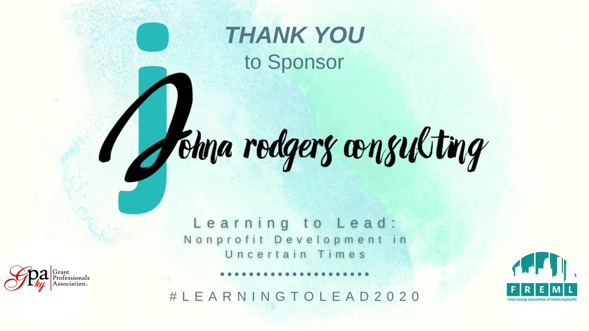 KyGPA's tweet photo. A big shoutout to @JohnaRodgersGPC for being a sponsor for the #LearningToLead2020 conference on Tuesday, October 13. Find out more about their services: https://t.co/jWxWnJUTqq
Interested in attending? Register here: https://t.co/YskDSK8gon https://t.co/kmp8spSL6S