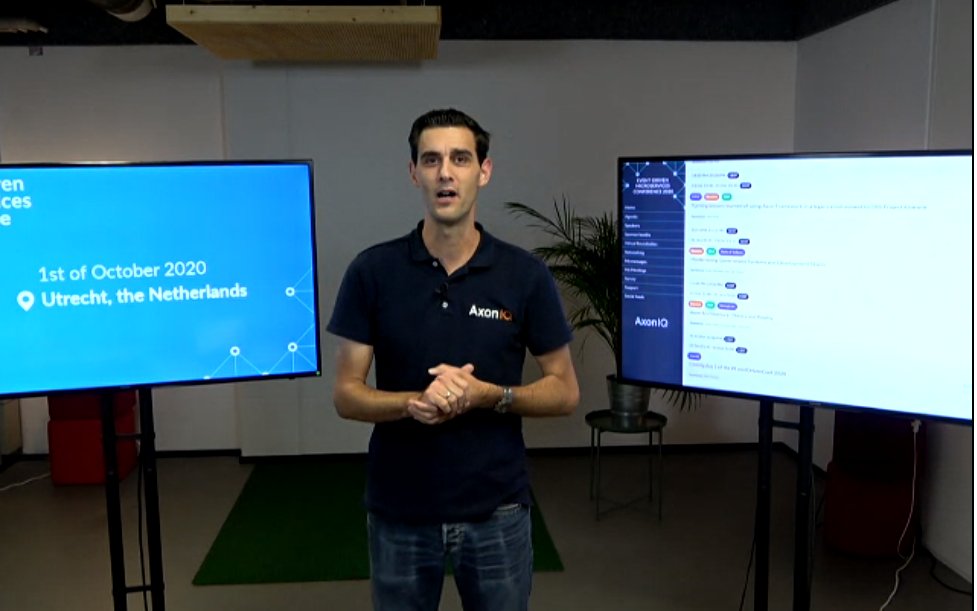 THANK YOU to everyone joining today! Despite the rough start it ended up being a great day! <a href="/allardbz/">Allard Buijze</a> just closed this first day of the conference! 🎥

It was great meeting all of you and we hope to see you again TOMORROW! 🥳 #EventDrivenConf #Axon