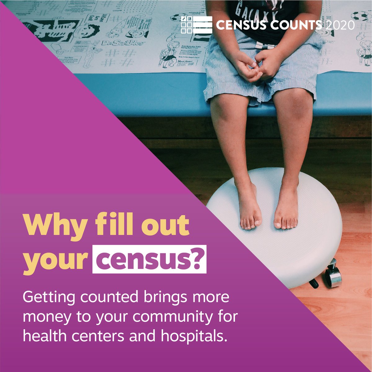 giveflint's tweet photo. #2020Census data helps direct billions of dollars in funding for things your community needs, like hospitals and clinics. Complete the census online today. Visit https://t.co/PthHvMmHLt. #census2020 #becounted2020 https://t.co/qZQGiYjsPg