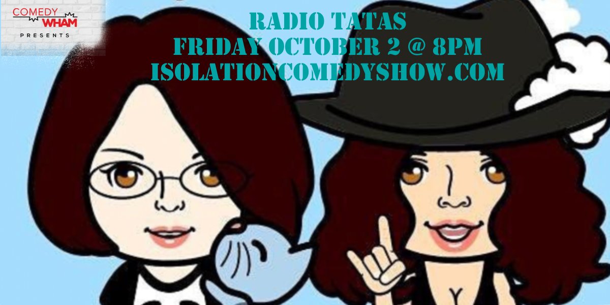 RadioTatas's tweet photo. We promise to answer all of your questions during Friday night's show which you can watch (gasp!) live at 8pm on https://t.co/x5Nkx7Mr2P.  Feel free to submit questions in advance for our WTF Are Our Friends Asking segment. #IsolationComedy https://t.co/b3L3ZvM3in