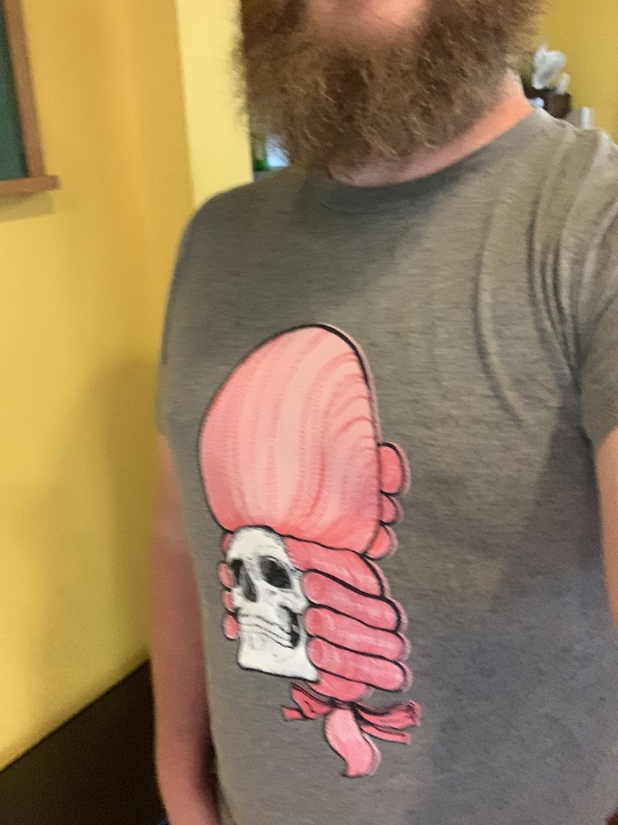 alrightawesome's tweet photo. @of_rude my shirt came today and I immediately heard “OH MISTAH DA BONESBAYY!” In my head https://t.co/Y4QnG4iAYw
