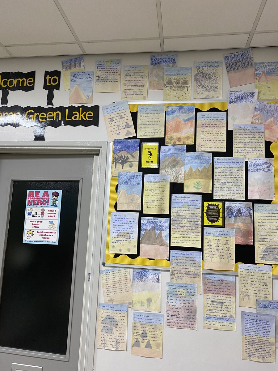 Will always be my favourite Y6 novel; it’s such a big hit every single year! Loved creating these setting descriptions last week 🙂