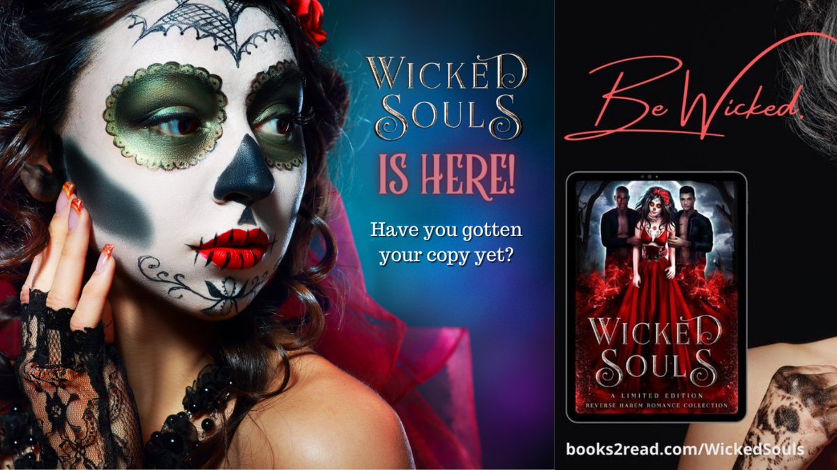 International Best Seller OVERNIGHT!   #WickedSoulsRH   #WickedSoulsAnthology #reverseharem #rhbooks #newrelease #reverseharemreaders  #paranormalromance #romancenewrelease #reverseharemauthors #availablenow #99pennies #books2readwickedsouls