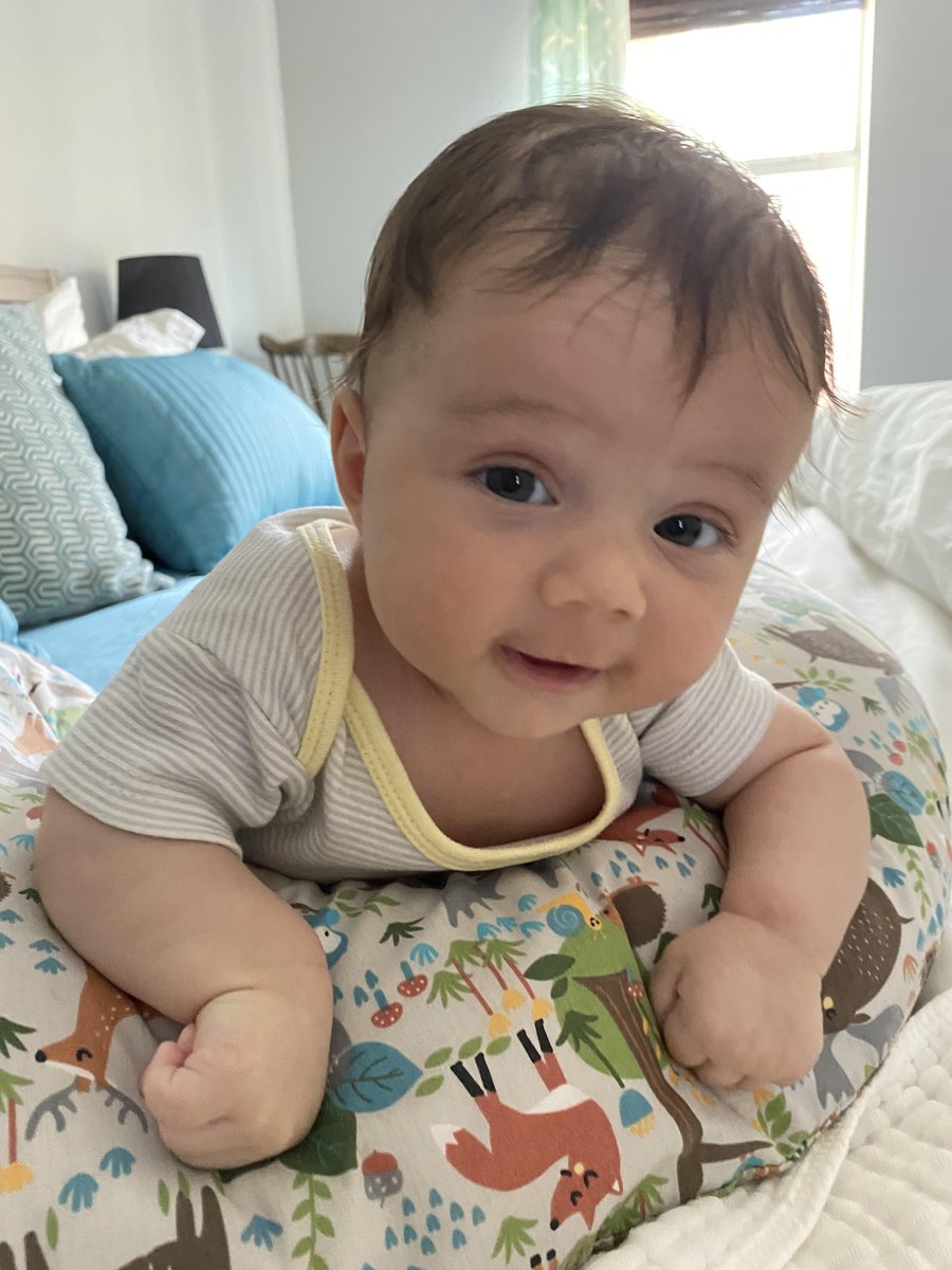 And as a reward for finishing this thread, here's my 10 week old baby who's just learned to hold his head up. I blame him and his sleep schedule over the last 2.5 months for any typos in the above thread.  (12/12)