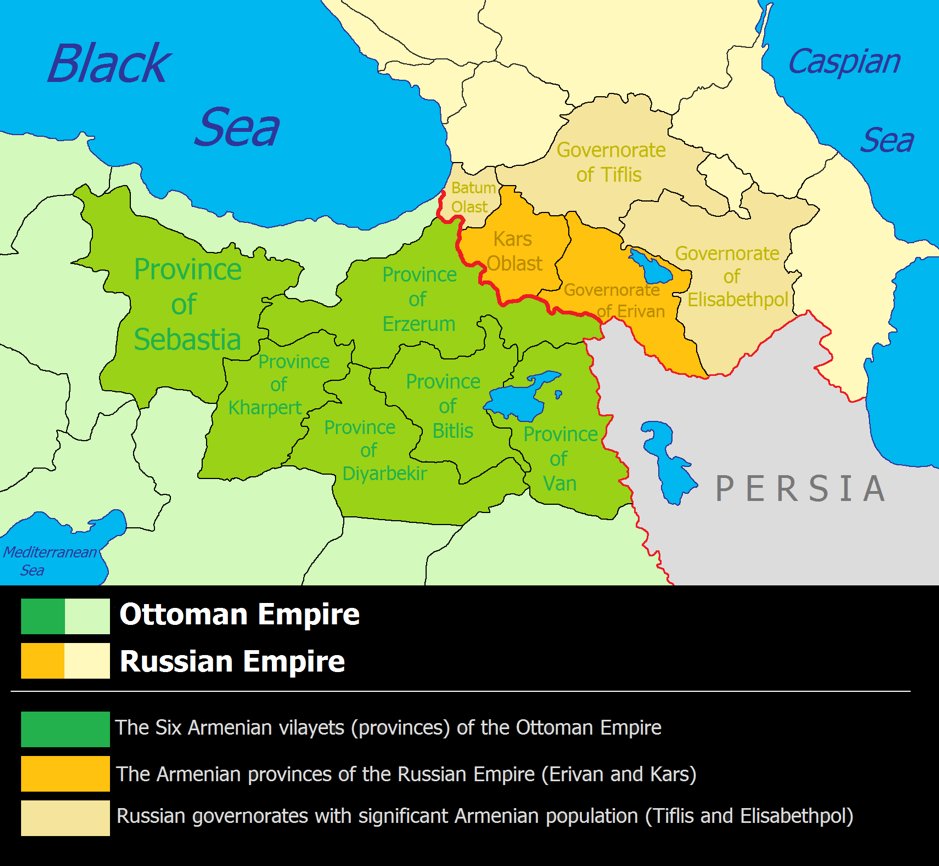 The Turks advanced, taking Erzum and Kars and demanded territories till Tiflis, forcing Georgia and Armenia to declare independence. Turkish advances continued, till Armenia halted the Turks when they were 7 km from Yerevan and signed the Treaty of Batum.