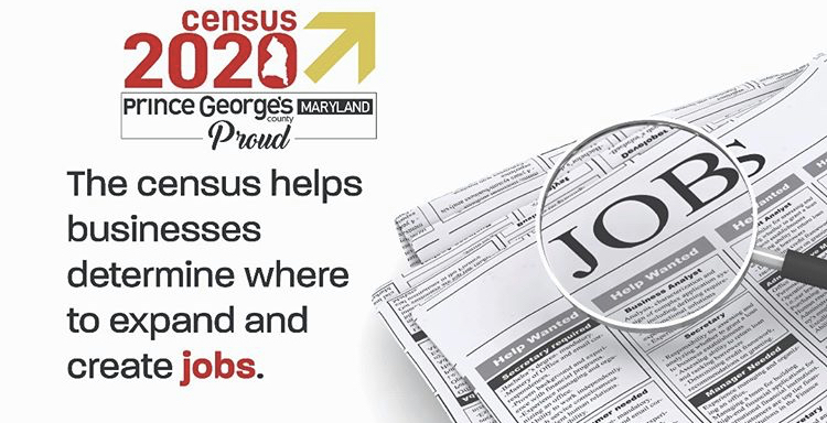 CEXAlsobrooks's tweet image. A complete and accurate count in the 2020 Census will be critical in helping us create future jobs as we recover from the COVID-19 pandemic. Support our community by making sure you have completed your Census online at my2020census.gov or by phone at 844-330-2020.