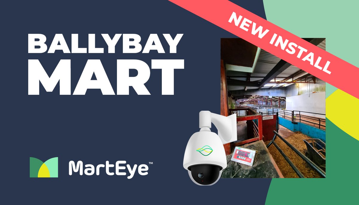 We are delighted to announce we have just completed installation in Ballybay Mart in Co.Monaghan today. Ballybay are recognised as a leading Mart in the North East with in excess of  30,000 cattle sold each year. Thanks to all the team in Ballybay #agritech