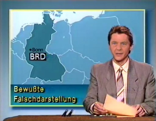 Westbürger, bitte wundern Sie sich nicht! Dieser Kleber war 1985 kurzzeitig als Austauschjournalist in der 'Aktuellen Kamera' tätig. #Illner