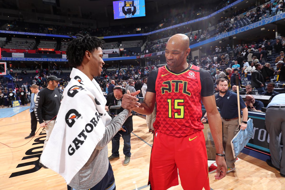 memgrizz's tweet image. Salute, VC 🙏

Congrats on your 19-20 @NBA Sportsmanship award.