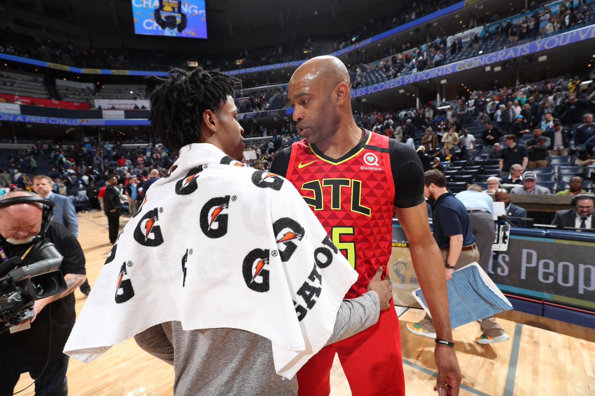 memgrizz's tweet image. Salute, VC 🙏

Congrats on your 19-20 @NBA Sportsmanship award.