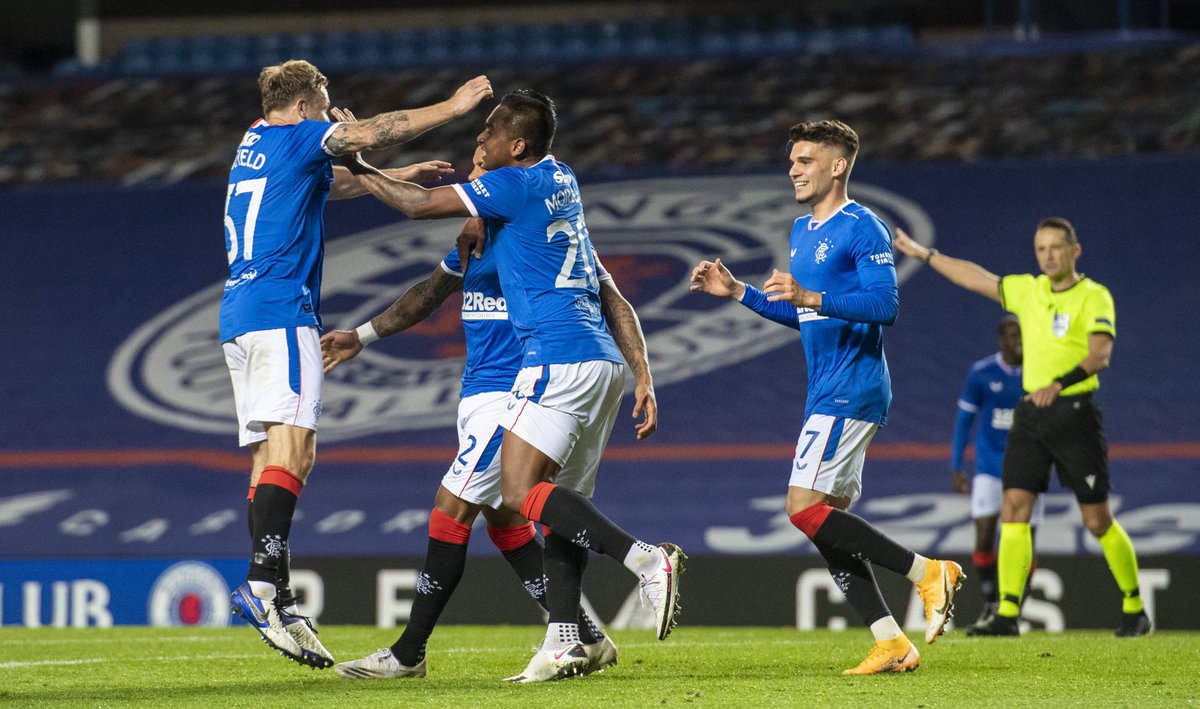 PLZSoccer's tweet photo. FT: Rangers 2-1 Galatasaray

Steven Gerrard's side join Celtic in the Europa League group stage draw thanks to goals from Scott Arfield and James Tavernier.

#UEL / #RANGAL https://t.co/mIwiAQ7plY