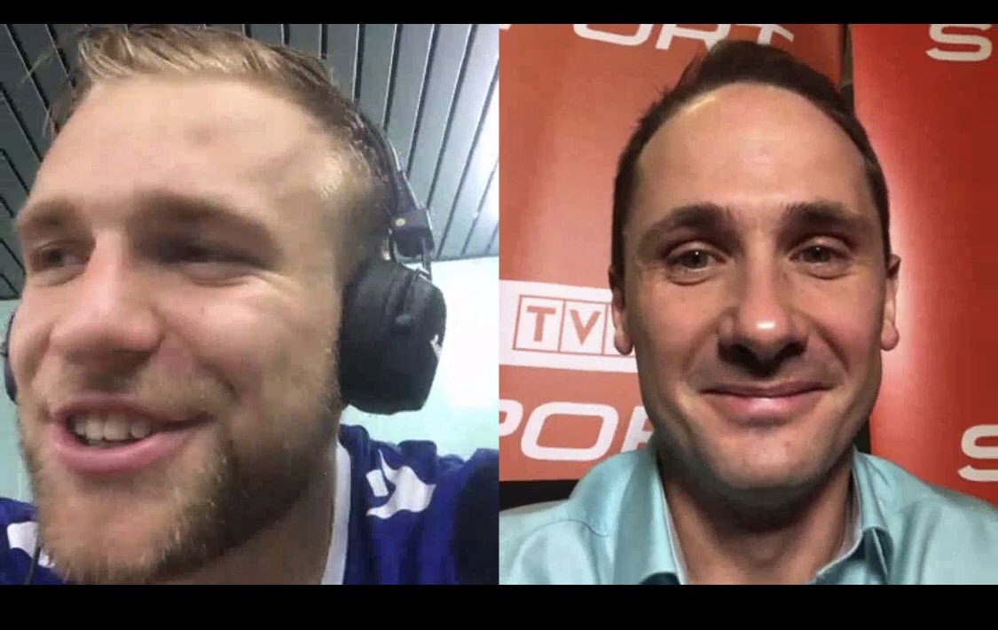 SzymonBorczuch's tweet photo. „To najlepszy dzień w moim życiu.” - prosto z szatni Tymoteusz Puchacz. W Sportowym Wieczorze. @sport_tvppl https://t.co/sy00sLCCDH