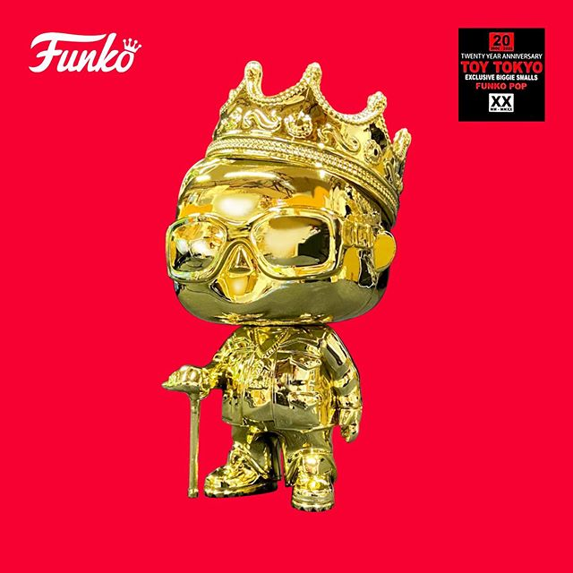 Gold Chrome Notorious BIG Funko POP 
