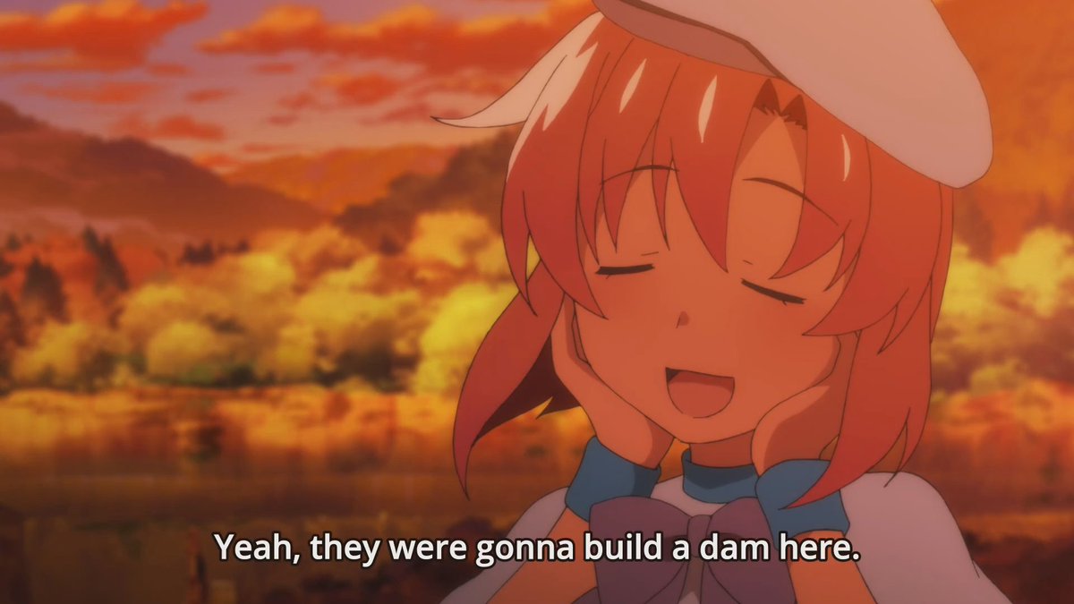 Example, shot of the trash is POV of Keiichi looking down, trying to figure out if something happened there. The blocking is good with Rena looking to the left where Keiichi is in the next shot. He& #39;s still looking down (good transition from POV to reaction), then turns right so-