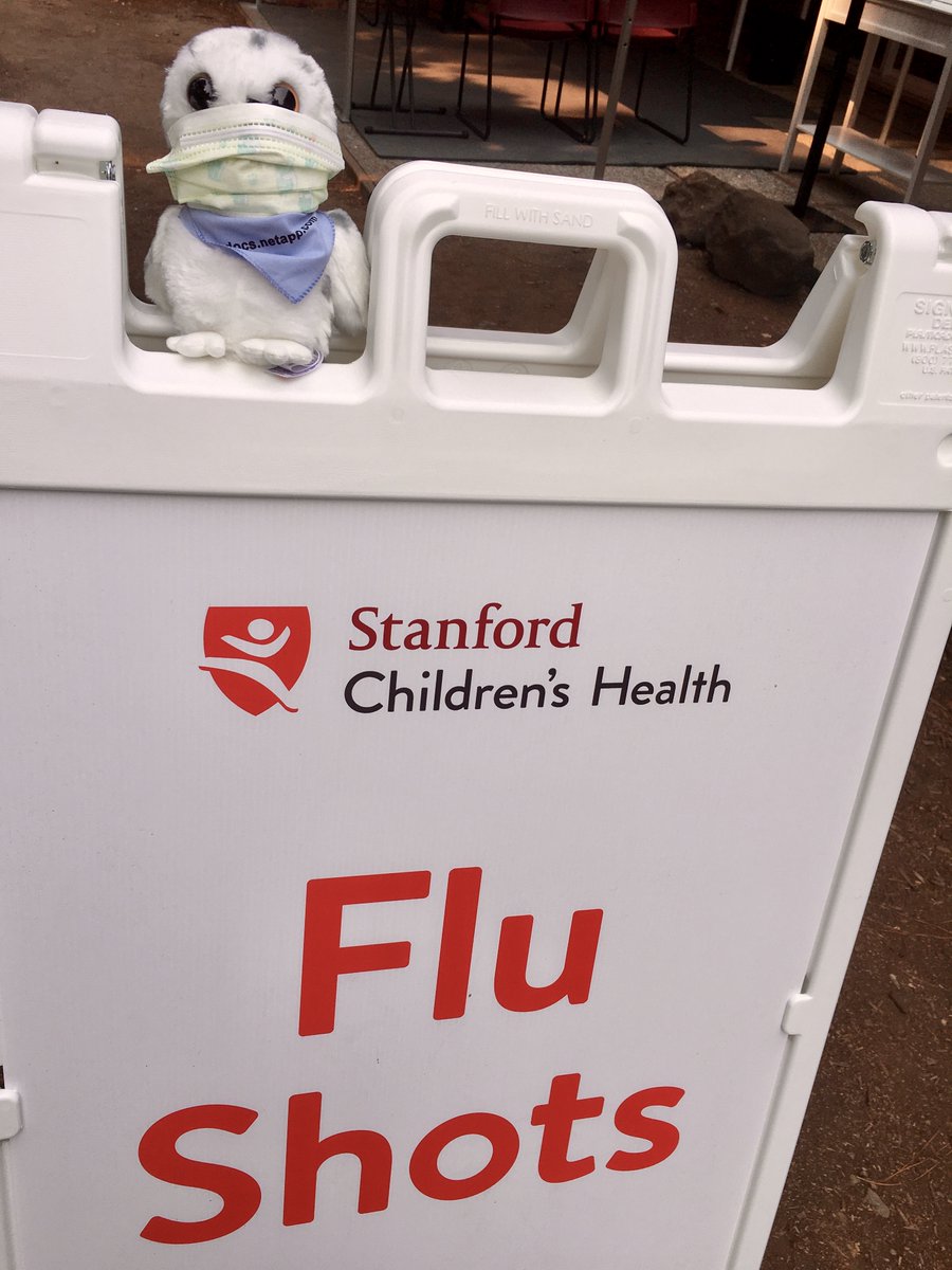 jameshom1's tweet photo. Doc went to the doctor! Fear not, he's totally fine & ready to serve up that great @NetAppDoc content. That fl-whooo shot didn't hurt at all! Thanks to @StanfordChild & all the healthcare workers out there keeping us safe! #wheresdoc #globalwordnerd #wordbird @NetApp @NetAppG11N https://t.co/RAgE5ZBIip