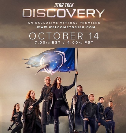 Rob_Simone's tweet image. I Can&apos;t Wait for the Exclusive Virtual Premiere of:

STAR TREK: DISCOVERY 

Wed Oct14, 2020, 7:00 pm EST / 4:00 pm PST
#TrekFederation #ODYSY1 #RobSimoneTalkShow #StarTrekDiscovery #CBSAllAccess