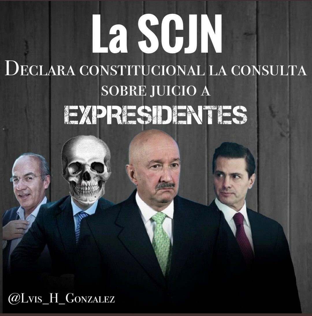 Gracias a todo el Pueblo! Por fin se hara justicia! Ahora si malditos satrapas, creyeron que nunca despertaría mos? Seguramente comenzará contigo el juicio @FelipeCalderon #JuicioAExpresidentes