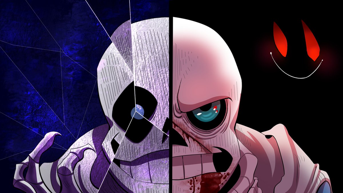 Rodolfator's tweet photo. M!Sans Vs Fissure!Sans

#murderfail #underfissure  #undertale #sans 

#undertaleFanart #undertale5thAnniversary #Undertale五周年記念イラスト #Undertale好きさんと繋がりたい #undertale5周年 #Undertale好きと繋がりたい #undertale5周年記念にアンテ民さん繋がりませんか #undertale5 https://t.co/fKrQ2sgSCU