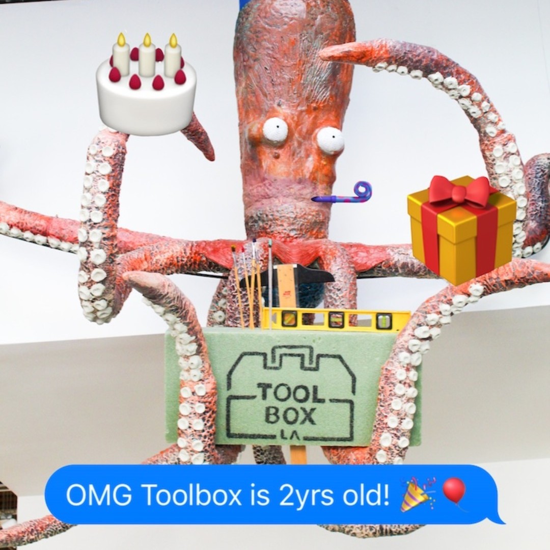 ToolboxLA's tweet photo. Happy ✌️ year anniversary, Toolbox fam! We are so grateful that we can continue to bring value to our community and give people a space to do their best work. We'll get through these tough times together!! 💪 https://t.co/ytXjilP6Px