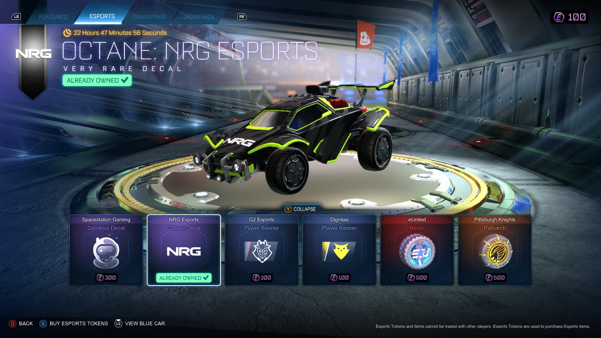 nrg musty🐮 on Twitter: "the NRG octane decal is FINALLY out in the rocket  league item shop after nearly 2 months of waiting. finally able to complete  my car setup 🔥 y'all