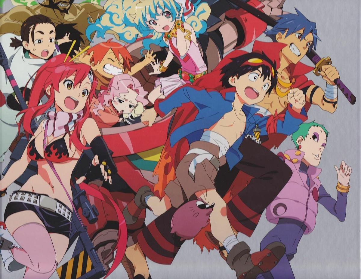 Tengen Toppa Gurren Lagann  Gurren lagann, Anime, Anime art