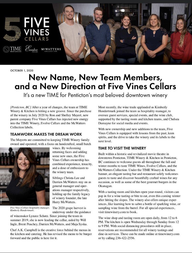 TIME Family of Wines (@timewines) on Twitter photo 