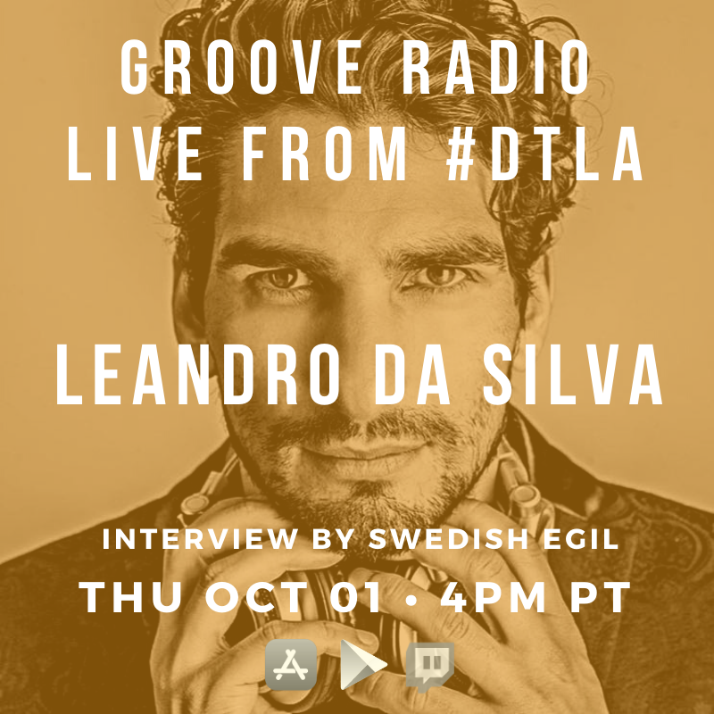 SwedishEgil's tweet photo. Catch my interview from Rome to Los Angeles with @leandro_dsl TODAY on #GrooveLIVE🦅 https://t.co/EUIMo5cTba