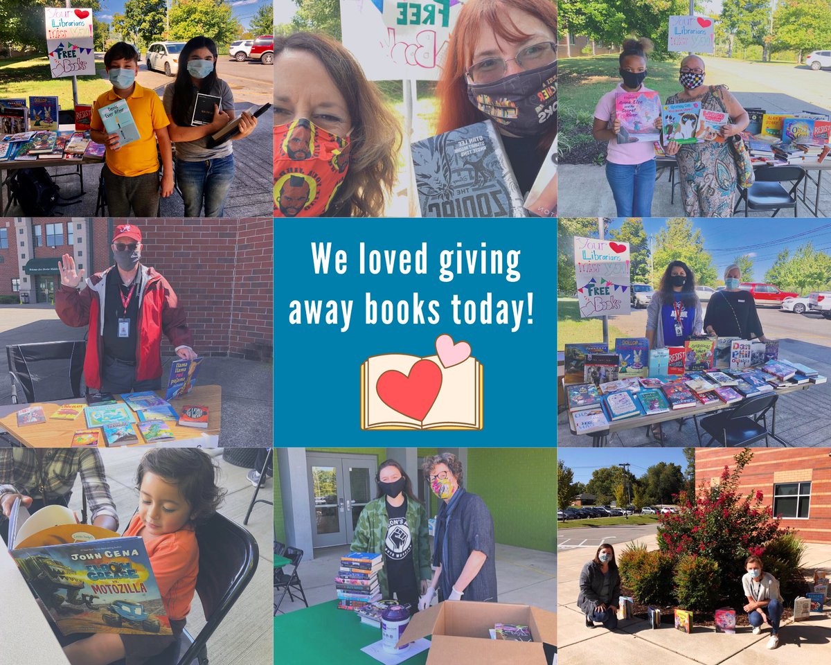 LindsKimery's tweet image. Thank you, @BookemNash for partnering with @MNPSLibraries for our book giveaway event! So many books! So many smiles! @MetroSchools @MNPSLibraries @BookemNash #mnpslibhacks #mnpsreads #bookgiveaway