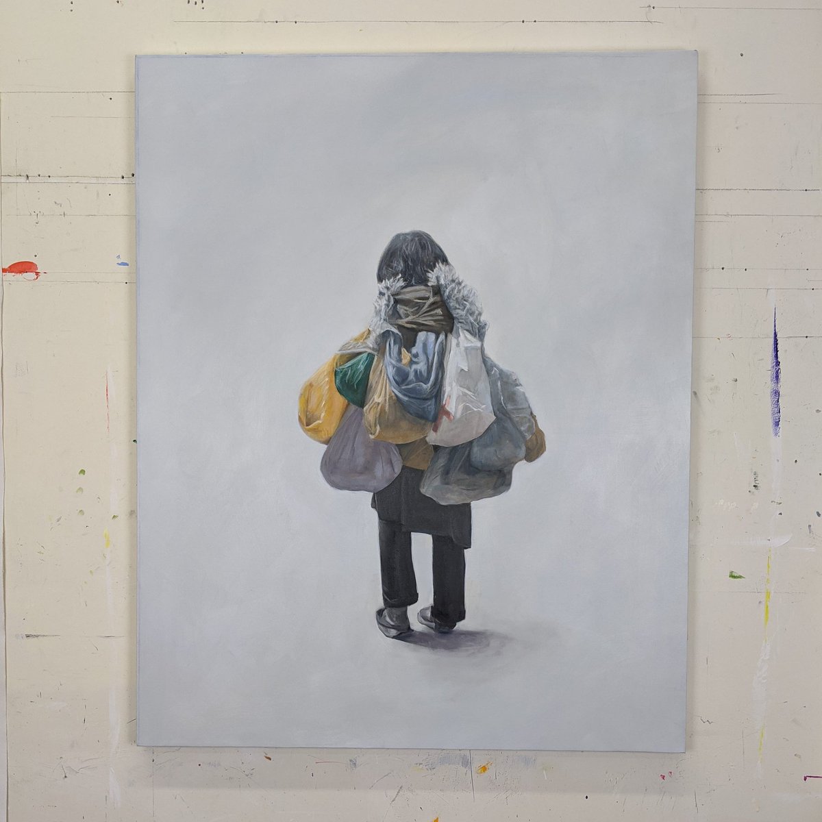 patrickjdonovan's tweet image. New painting 50" x 40" #contemporaryart #contemporarypainting