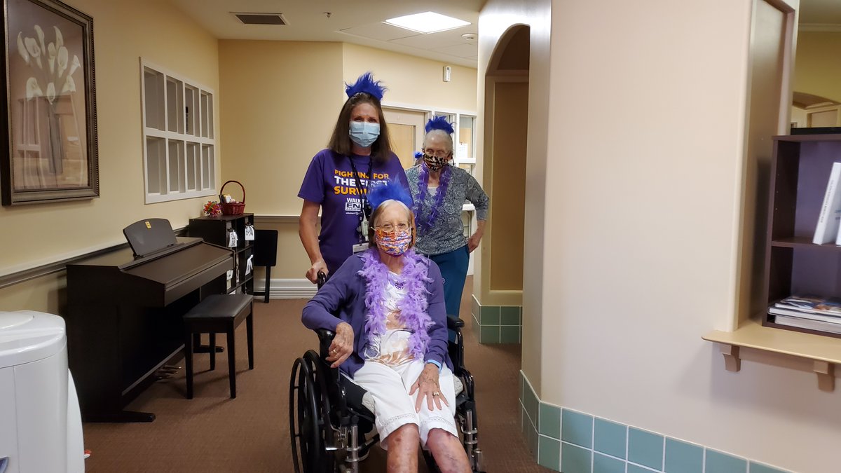 ElderCareAll's tweet photo. Thank you to everyone who supported Team AlmaVia Angels and helped us more than surpass our fundraising goal at AlmaVia of Camarillo. We are all in this together to find an end to this disease.Β
πππ
#ENDALZ #Walk2EndALZ #SeniorLiving #SeniorCare #ECAStrong #ThankYou https://t.co/JxIRrOghQB