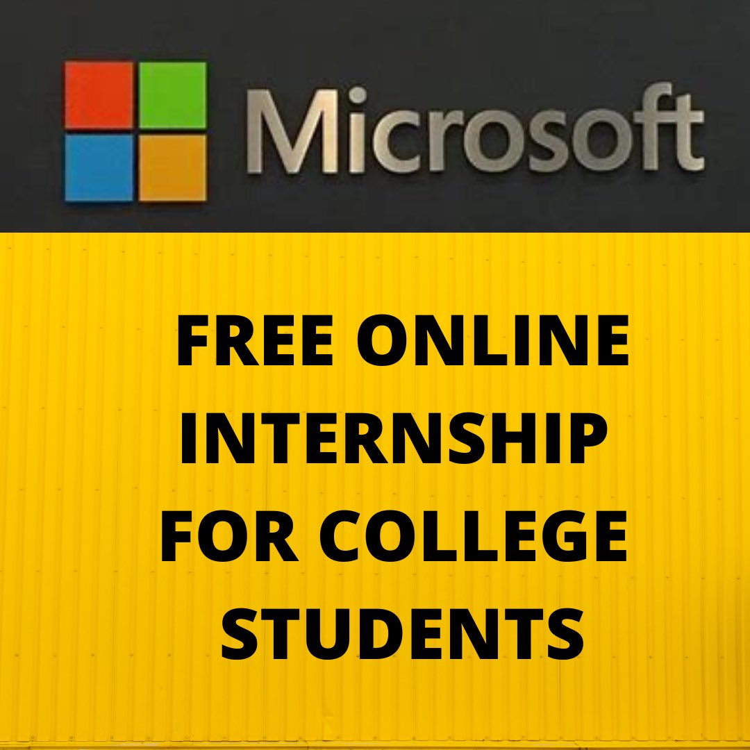 youtu.be/bv7b6bSp0nY             #Microsoft #FreeInternship #Collegestudents #University #universitychallange