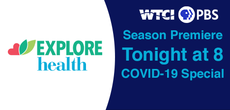 WTCIHealth's tweet photo. Tonight, 'Explore Health' premieres with a 1 hour special, all about #COVID19. We talk to healthcare professionals on the front lines about the virus and its impact on our community.  @erlangerhealth @clinicamedicos1 @TNDeptofHealth Major funding for the series provided by @BCBST https://t.co/7DapxGgUxB
