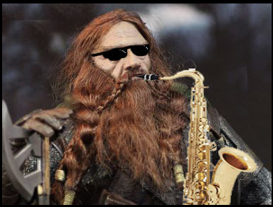 theRandomBush's tweet photo. Aragorn:  "If I can protect you with my life or death, I will... you have my sword"

Legolas: "And you have my bow"

Gimli:  "And MY SAX"

*proceeds to play careless whisper* https://t.co/KjvfrPNFEh