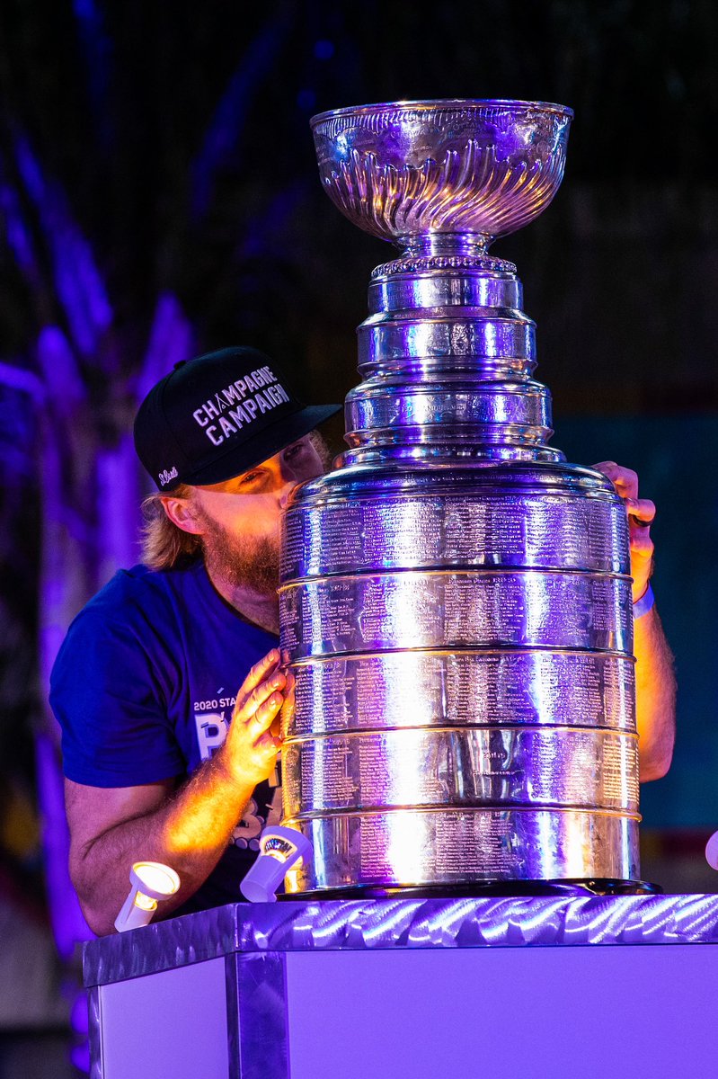 TBLightning's tweet photo. Stanley’s home. 🤩 https://t.co/EskAJJ7PWk