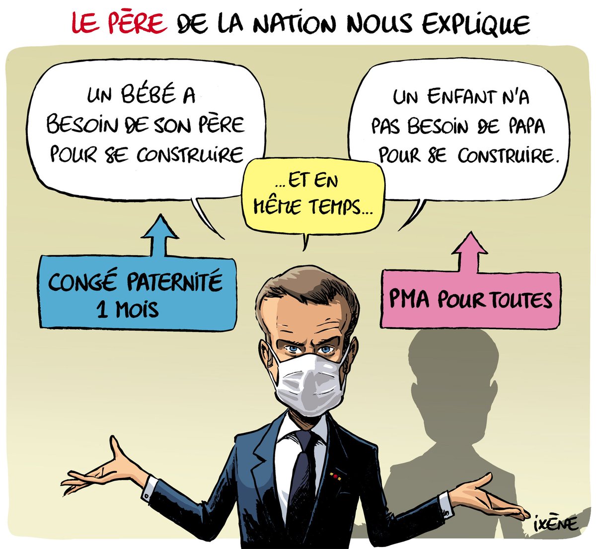 ielosubmarine_'s tweet photo. La cohérence en #Macronie est aussi risible qu'effrayante. Hé les Gaulois! Montrez-lui que vous en avez dans votre braie au #Père de la nation. Un papa est essentiel! Comme le Poisson pour notre pays. #JFPresident #Poisson2022 https://t.co/KD4hBXxykW