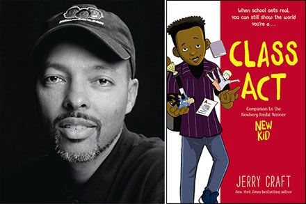 Children's Bookshelf (@pwkidsbookshelf) on Twitter photo “I realized how important it is for kids to see themselves”: Newbery Medalist <a href="/JerryCraft/">Jerry Craft</a> on his new graphic novel, ‘Class Act,’ companion to ‘New Kid’ pwne.ws/3jpfQla “I realized how important it is for kids to see themselves”: Newbery Medalist <a href="/JerryCraft/">Jerry Craft</a> on his new graphic novel, ‘Class Act,’ companion to ‘New Kid’ pwne.ws/3jpfQla