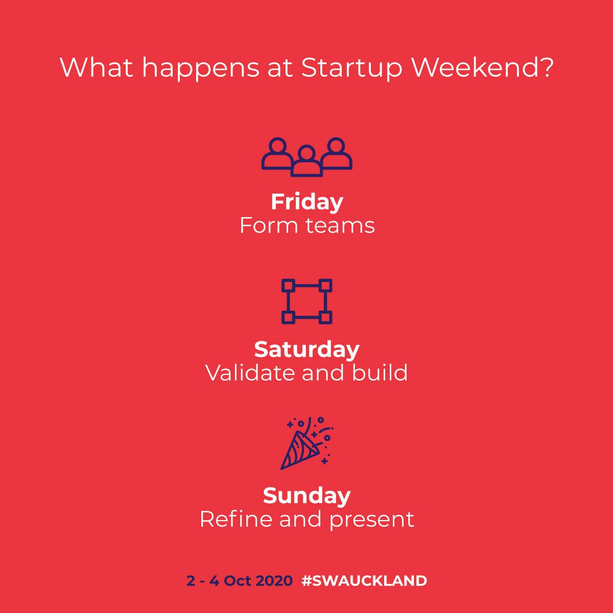xlcfo's tweet image. Join @swauckland at @GridAKL this #weekend with amazing #talent forming #teams, share #ideas, #validate and #build a #startup to #pitch to expert judges through a #leanstartup approach to get #amazing #results and learn lots fast! #techstars #startups #SWAuckland #innovation