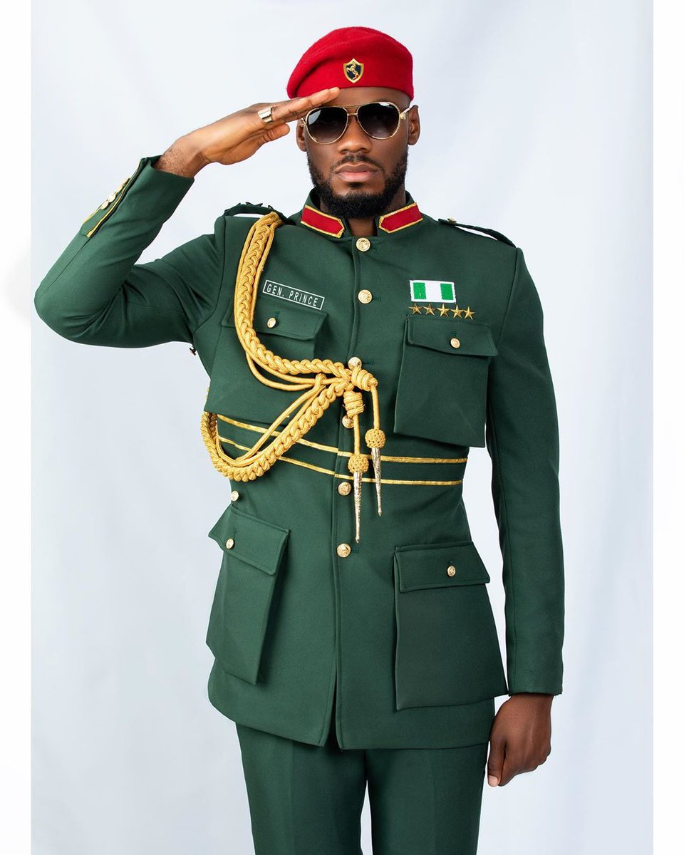 boyoflagos's tweet photo. Lmao Prince go to the army barracks like this 
I want to video something https://t.co/GkW3D0jRRL